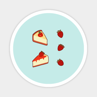 Strawberry Cheesecake Magnet